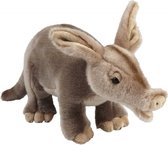 Pluche bruin aardvarken knuffel 28 cm - Wilde dieren knuffels - Speelgoed knuffeldieren/knuffelbeest voor kinderen