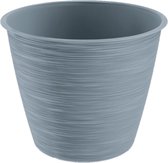 Prosperplast Furu Pot de fleurs rond 5,1 L - couleur gris clair / Plastique