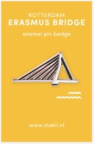 Makii - Emaille Pin - Rotterdam Erasmusbrug