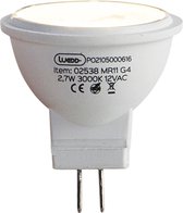 02538 LUEDD G4 LED lamp MR11 2,7W 210 lm 3000K 12V