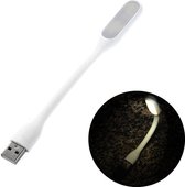 Peachy Draagbare USB LED 2.0 lamp Flexibel portable Bureaugadget wit lampje