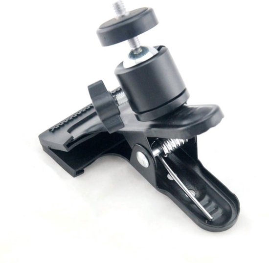 JEYORZY 2 x houder voor fietsstuur, fietshouder voor actiecamera, sportcamera voor GoPro Hero, universele houder voor sportcamera's op het motorstuur