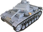 RC tank Panzerkampfwagen 3  2.4GHZ IR/BB in luxe houten kist Control edition