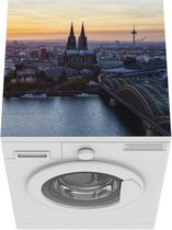 Wasmachine beschermer mat - Keulen - Duitsland - Domtoren - Breedte 60 cm x hoogte 60 cm