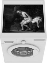 Wasmachine beschermer mat - Suzanna - Rembrandt van Rijn - Breedte 55 cm x hoogte 45 cm