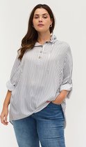 Zizzi tuniek CALILO streep capuchon