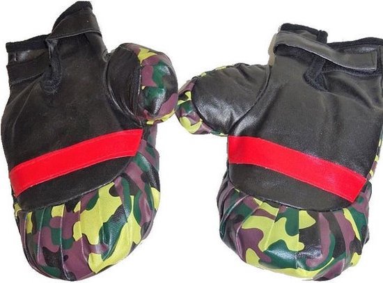 Bokszak Kind met Handschoenen Rood 1-7 jaar kopen - Legend Sports