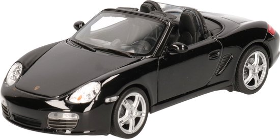 Maquette voiture Porsche Boxster S Cabriolet 2012 noir 18 x x
