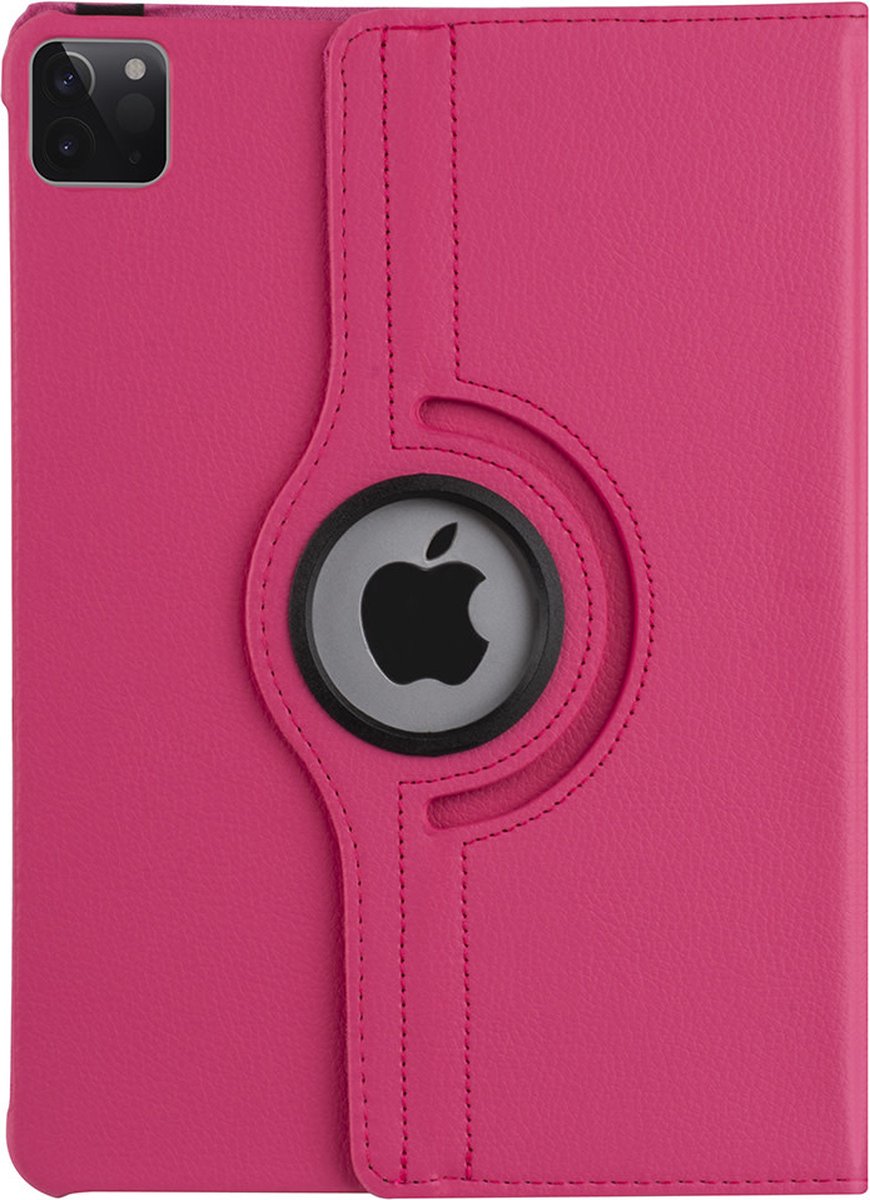Apple iPad Pro 11 (2021) Book Case Tablethoes - Felroze - 360 Graden Draaibaar