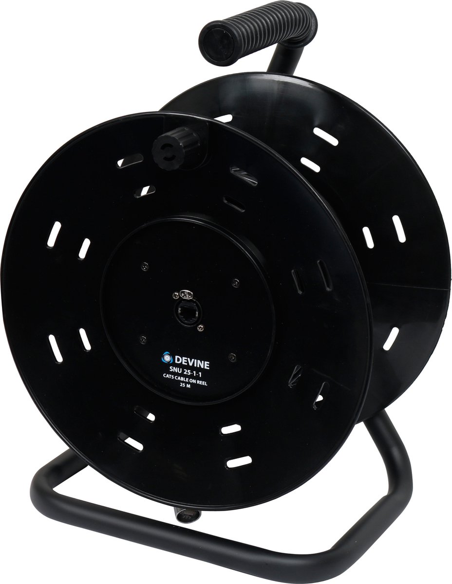 Devine SNU-25-1-1 CAT5 kabel met haspel 25 m