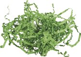 2x zakjes paas Decoratie gras snippers van groen papier 50 gram - Paas/Pasen decoratie versieringen artikelen - Nepgras vulling