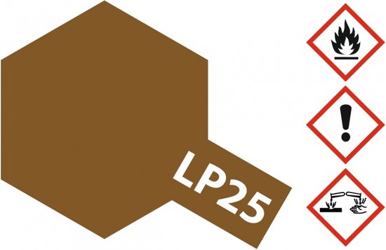 Peinture Laquée Tamiya LP-25 Brun JGSDF - 10 Ml Pour Modélisme - Neuf