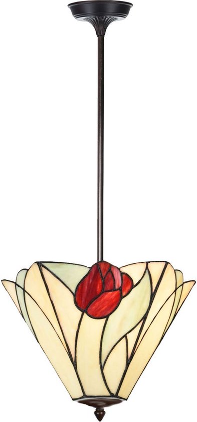 Art Deco Trade - Tiffany Hanglamp Up-light Tulip