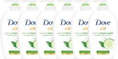 Dove - Handzeep - komkommer en groene thee - 6 x 250ml - voordeelverpakking