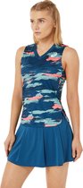 Asics Match Graphic Tank Top Dames Indigo - S