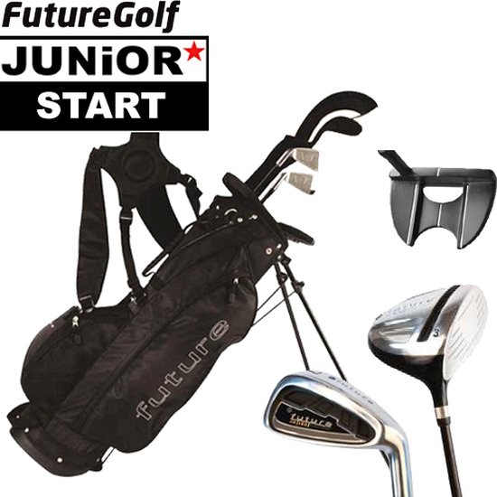 Future Start Junior Golfset Zwart 150-170 cm Rechtshandig