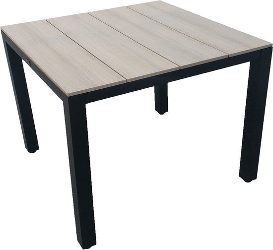 Tuintafel Cyprus 90x90cm | Wood | Polywood & Aluminium