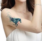 GoedeDoelen.Shop | Body Tattoo Horse Blue | Paarden Tatoeage | Horse Tattoo | Paarden Tattoo | Paardenfan | I Love Horses | Paardenmeisje | Tijdelijke Tatoeage | Neptattoo