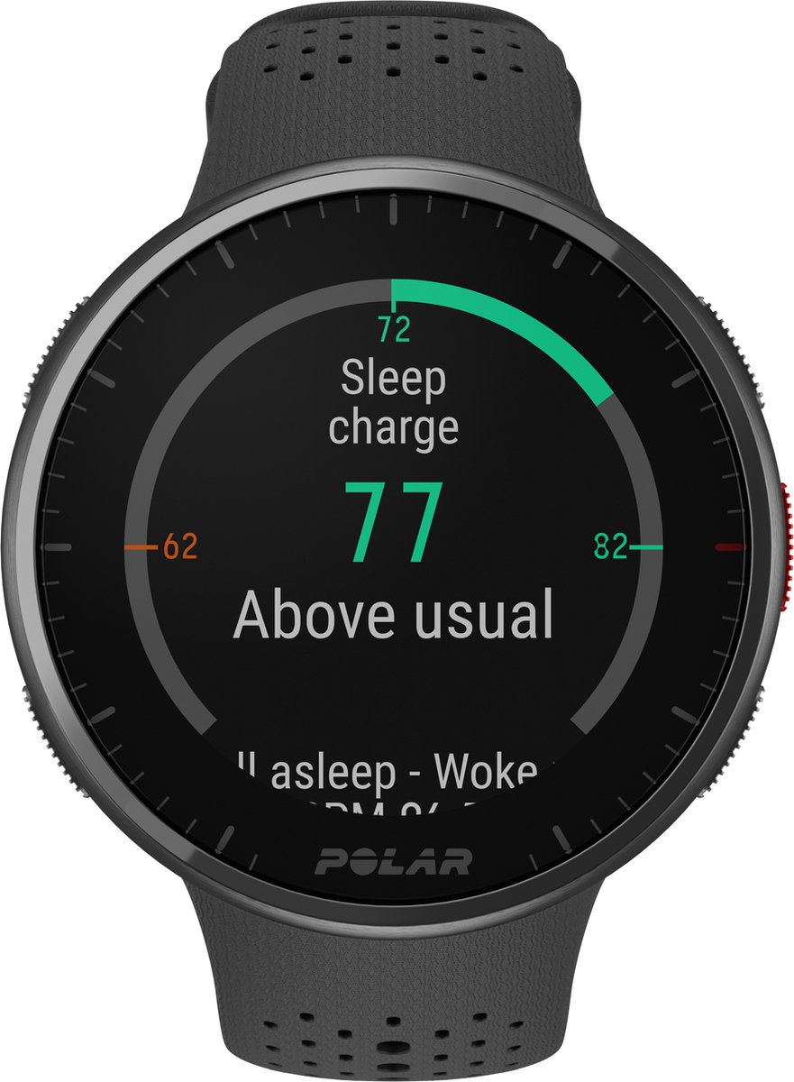 Polar Pacer Pro Grijs