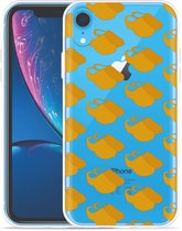 Geschikt voor Apple iPhone Xr Hoesje Klompen - Designed by Cazy