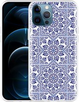 Geschikt voor Apple iPhone 12 Pro Max Hoesje Delfts Blauw II - Designed by Cazy