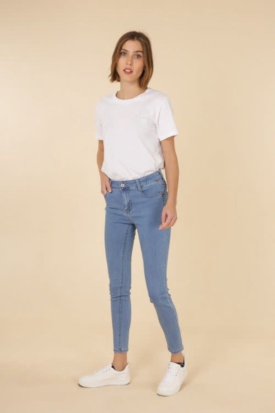 Bruin Onderhoud Bloeden Dames Push-up Jeans Smack 5292 Blue Size : 36-30 | Dames jeans broeken | dames  jeans only | bol.com