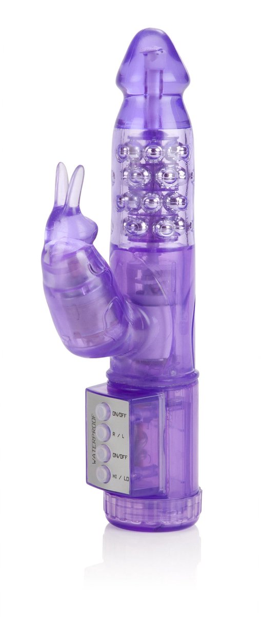 Goedkoopste CalExotics - My First Jack Rabbit - Vibrators Clitoral Paars