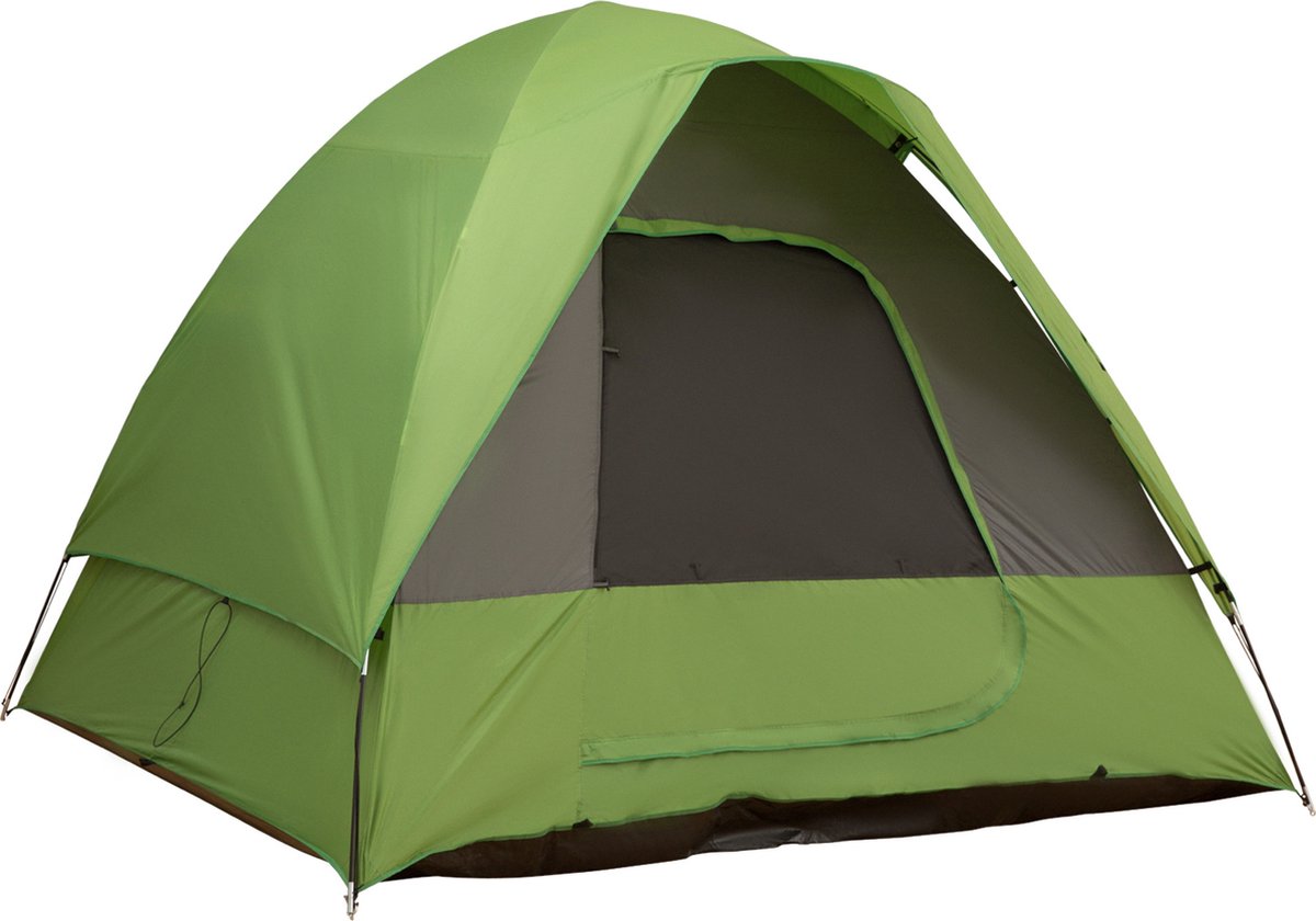Outsunny Autotent campingtent reistent zonwering voor 4-5 personen glasvezel polyester A20-140
