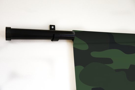 Illustration de la Tapisserie Vespa - Illustration d'une Vespa aux couleurs camouflage Tapisserie coton 90x90 cm - Tapisserie avec photo