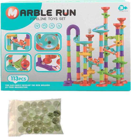 Jonotoys Knikkerbaan Marble Run Junior 103delig