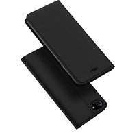Dux Ducis - Telefoonhoesje geschikt voor iPhone SE 2022 - Skin Pro Book Case - Grijs