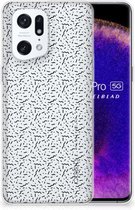 Coque en silicone TPU OPPO Find X5 Pro Phone Case Stripes Dots