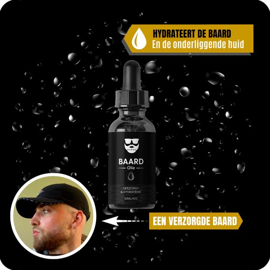 BAØRD Baardolie 30ml - Voor Korte & Lange Baard - 100% Natuurlijk - Baardverzorging - Baard Olie - Beard Oil - Snor - Verzorging