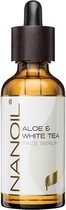 Nanoil_aloe & White Tea Face Serum Serum Do Twarzy Z Aloesem I Bia?? Herbat? 50ml