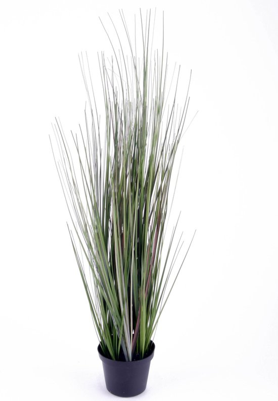 Kunstplant groen gras sprieten 50 cm - Grasplanten/kunstplanten voor binnen gebruik