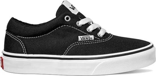 Vans YT Doheny Sneakers - Unisex- Black/White - Maat 37