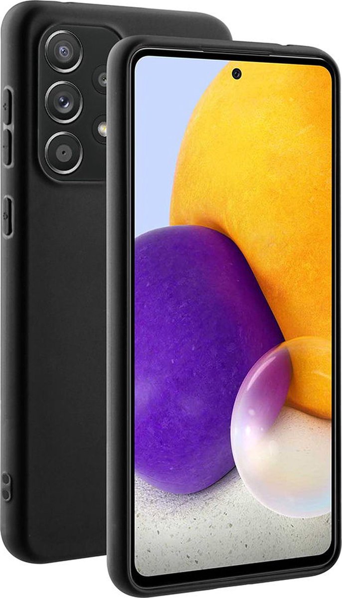 BeHello - Samsung Galaxy A73 5G Hoesje - Eco-friendly Gel Case Zwart
