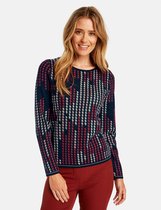 GERRY WEBER Dames Trui met grafisch motief