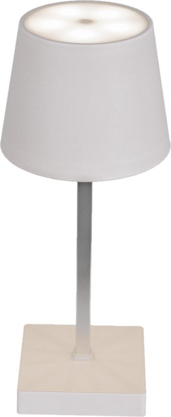 Vergadering Zo snel als een flits Enzovoorts USB tafellamp LED dimbaar wit 26 cm van kunststof - Nachtlampje - Tafel  lampje | bol.com