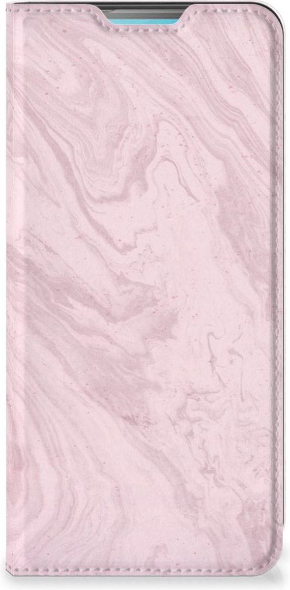 Samsung Galaxy A53 Standcase Marble Pink - Origineel Cadeau Vriendin