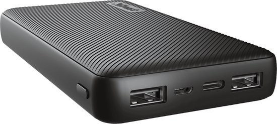 Trust Primo Compact USB-C PowerBank 15.000 mAh Zwart