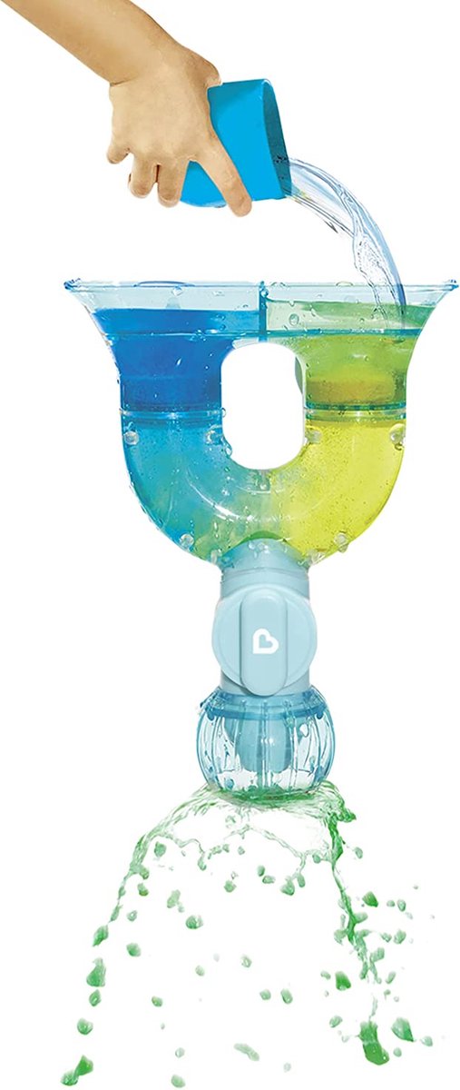 Munchkin Badspeelgoed voor kinderen - ColorMix™ Lab - Trechter inclusief 12 Bruistabletten — afbeelding 2