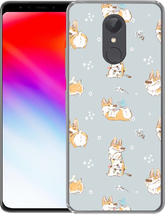 Coque Xiaomi Redmi 5 - Motif - Chien - Corgi - Garçons - Filles - Enfants - Kids - Coque de téléphone en Siliconen