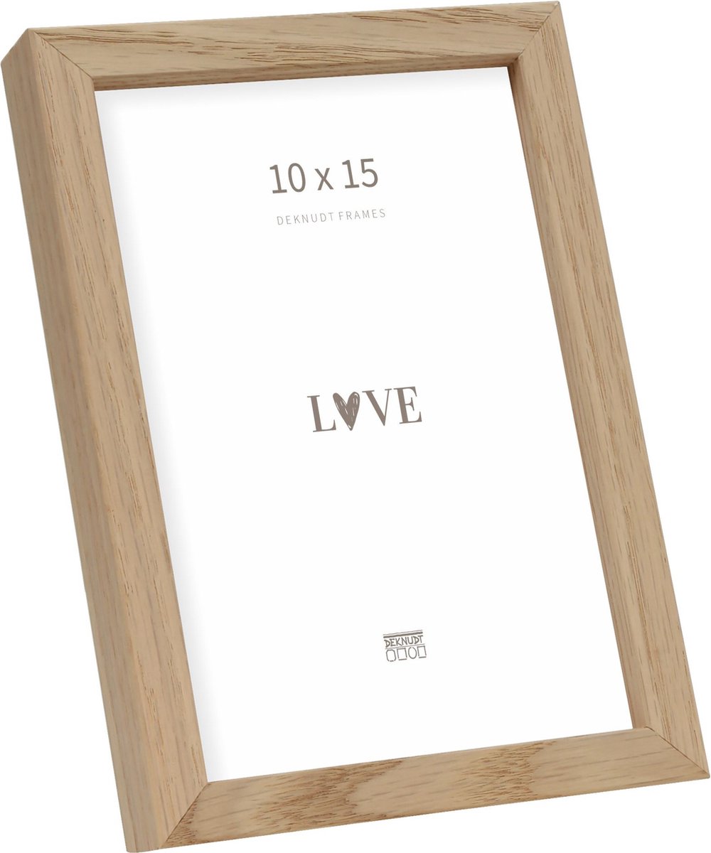Deknudt Frames fotolijst S47DJ1 - naturel eik - voor foto 10x15 cm
