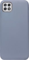 ADEL Premium Siliconen Back Cover Softcase Hoesje Geschikt voor Samsung Galaxy A22 (5G) - Lavendel