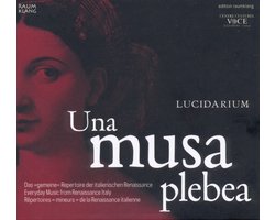 Ensemble Lucidarium - Una Musa Plebea (CD)