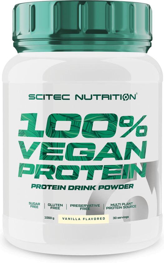 Scitec Nutrition - 100% Vegan Protein (Vanilla - 1000 gram)