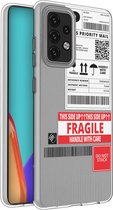 iMoshion Design voor de Samsung Galaxy A52(s) (5G/4G) hoesje - Label