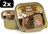 2x FARM NATURE CHICKEN/PARSNIP 100GR