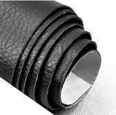 BeBetter®| Leer Reparatie Kit - Leather Repair - Zelfklevend - 135x100cm - Zwart